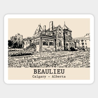 Beaulieu - Calgary AB Magnet